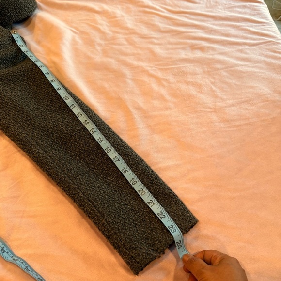 INC International Concepts Charcoal Teddy Jacket - Picture 9 of 11